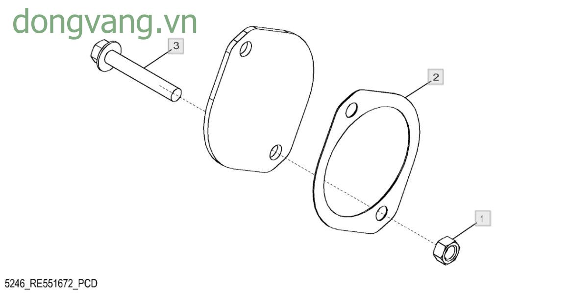 5246 Bộ truyền động phụ dẫn động bằng bánh răng - ST743443